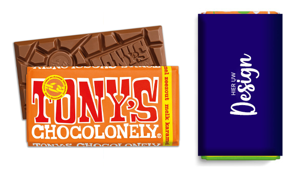 Tony’s Chocolonely Chocoladereep - CUSTOM Sleeve